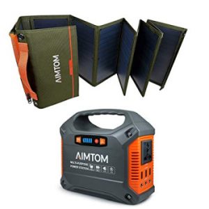 Portable Solar Generator For Camping