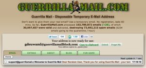 Guerrilla Mail