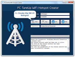 PCTuneUp Free WiFi Hotspot Creator