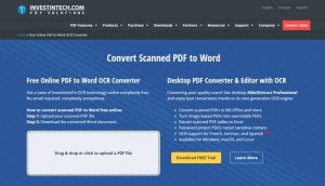 Scanned PDF to Word Online