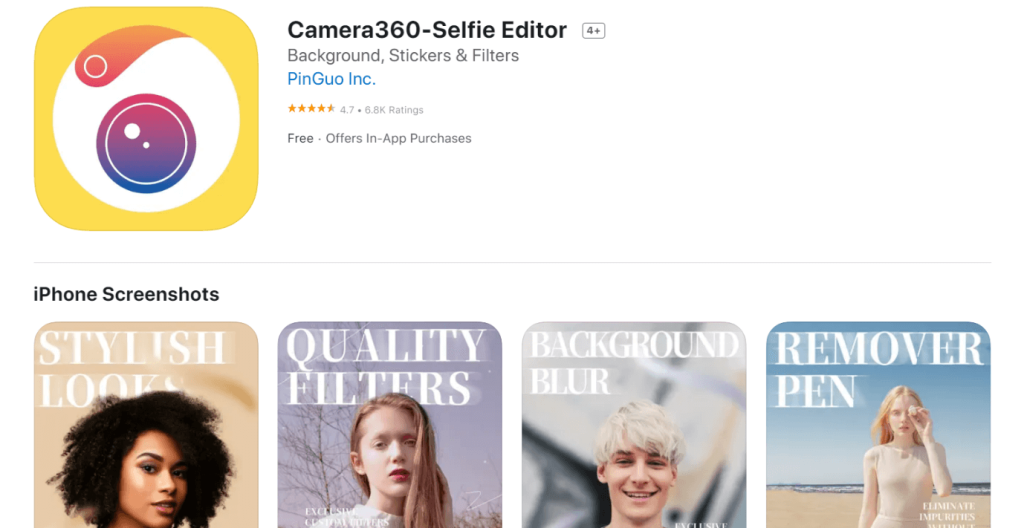 Selfie Apps for iOS Users