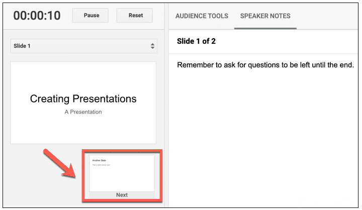 How to Print Google Slides with Notes For Presentation